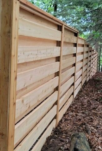 Horizontal Cedar